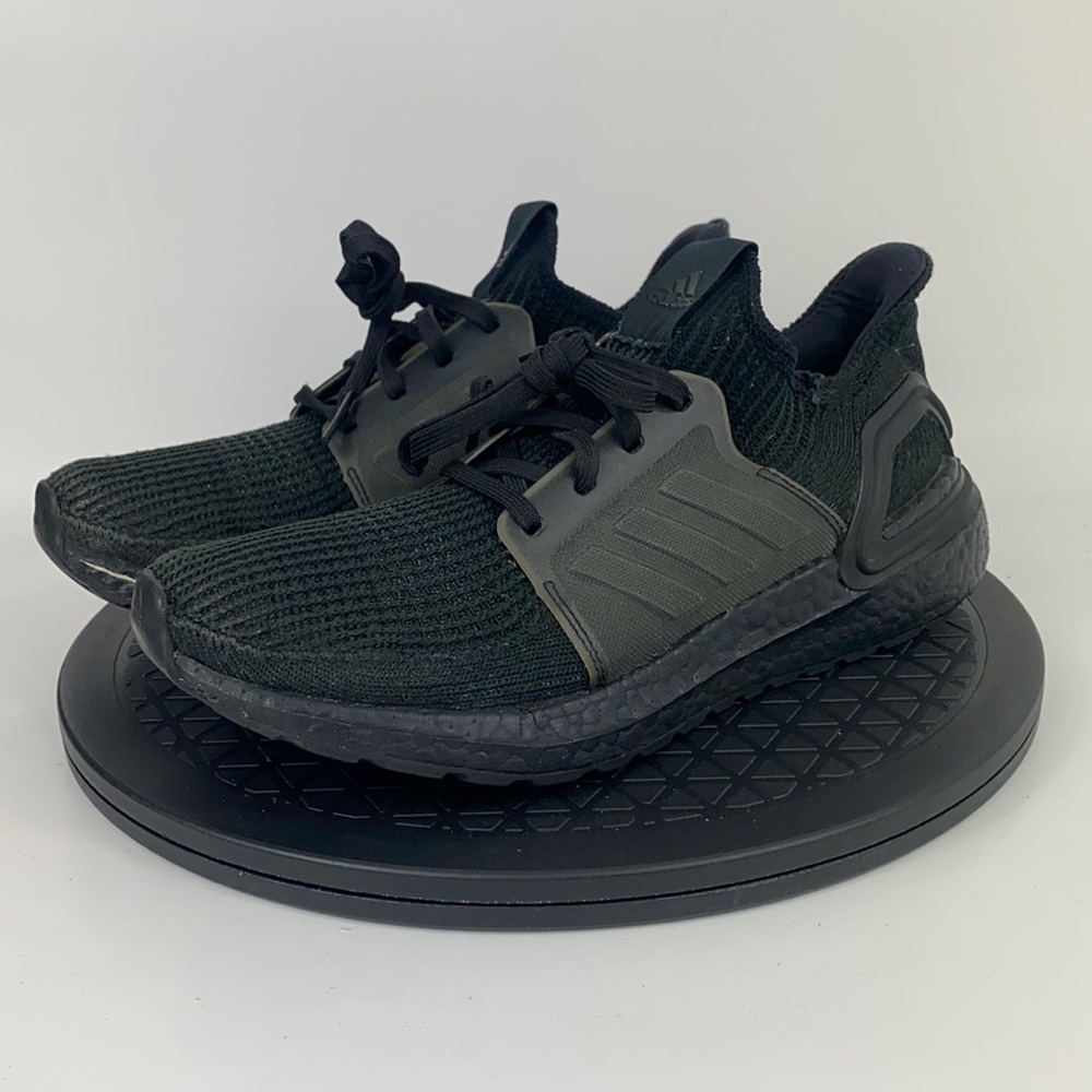 Adidas UltraBoost 19 'Triple Black' Running Shoes EF1345 Women's Size 7